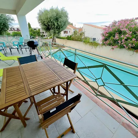 Entier Avec Piscine Lägenhet Biguglia (Corsica)