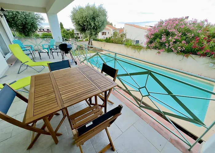 Entier Avec Piscine Apartman Biguglia